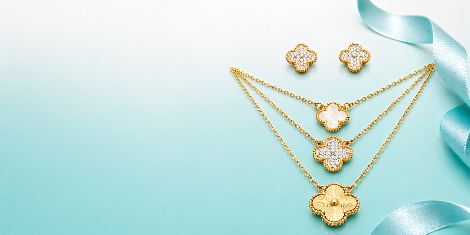 Gold Plated Stainless Jewelry Sets