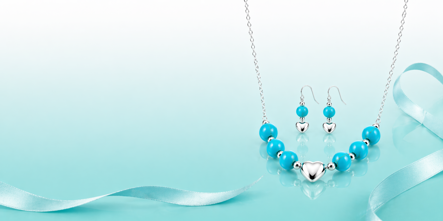 Silver+Natural Gemstones Jewelry Sets