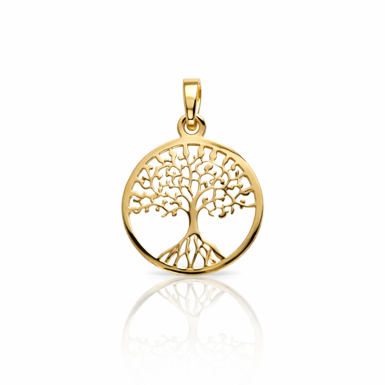 Dije Árbol de la Vida en Oro de 10K