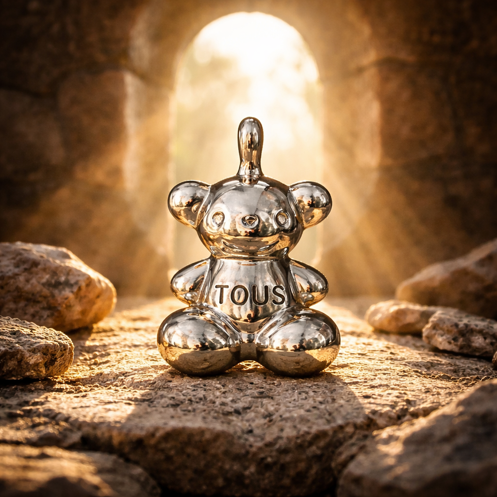 TOUS-Inspired Teddy Bear Pendant