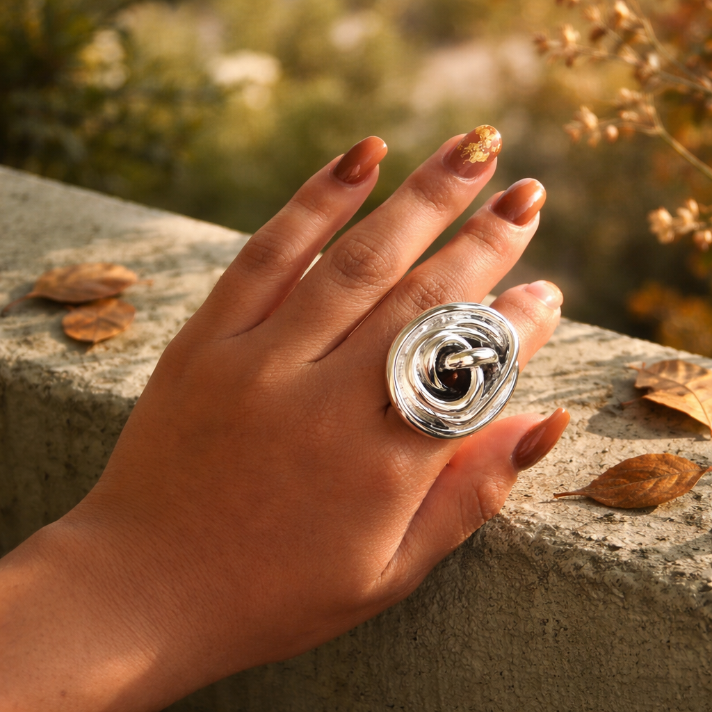 Anillo en Espiral Aurelia
