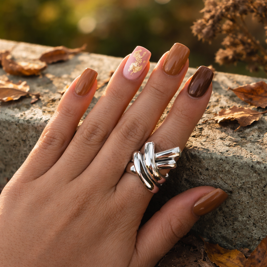 Anillo Aztec Flow Twist