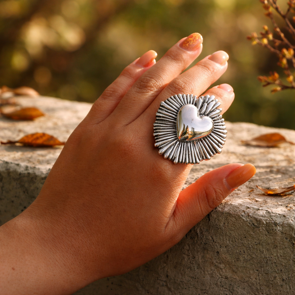 Frida Corazón Radiante Ring