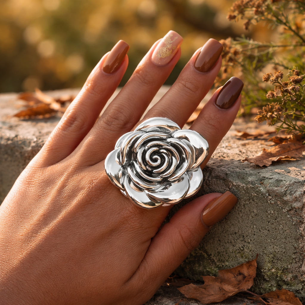 Grand Rosette Statement Ring