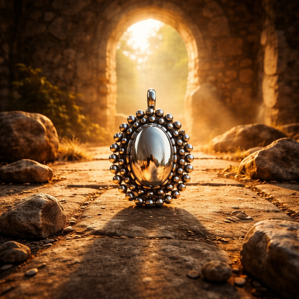 Luz Antigua Medallion Pendant