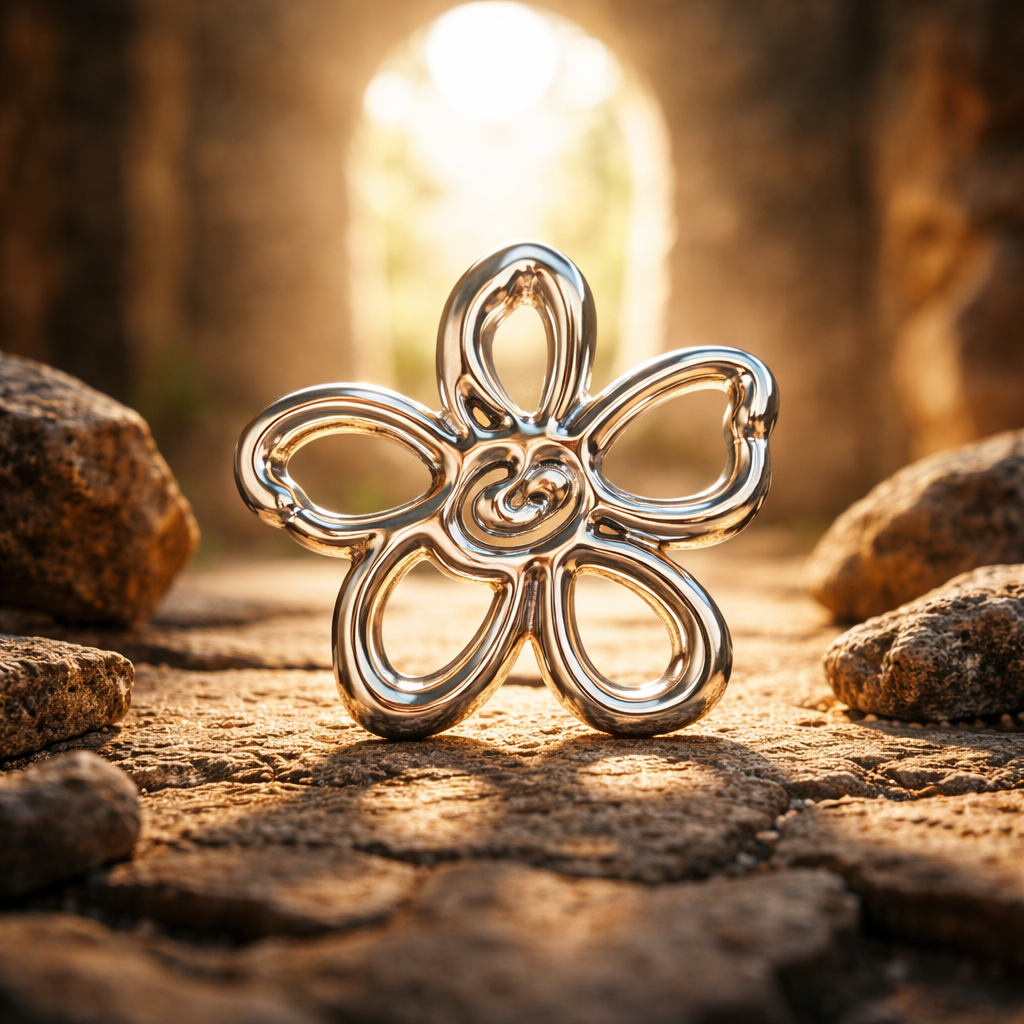 Sculpted Bloom Pendant