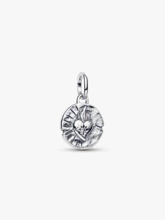 Charm de corazón "Amor Vincit Omnia"