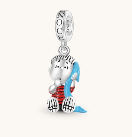 Linus with Blanket Dangle Charm – Peanuts