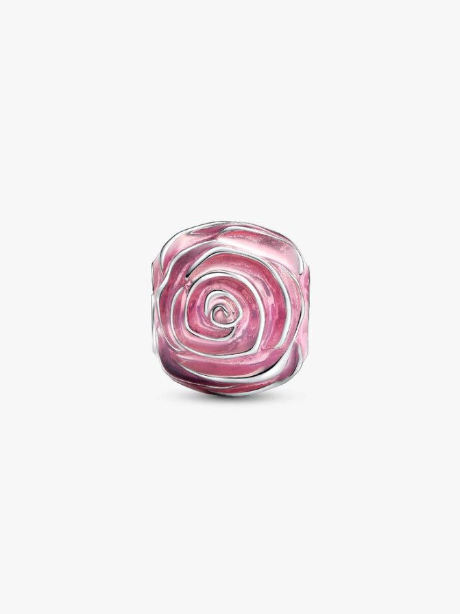 Charm de Rosa Floreciendo
